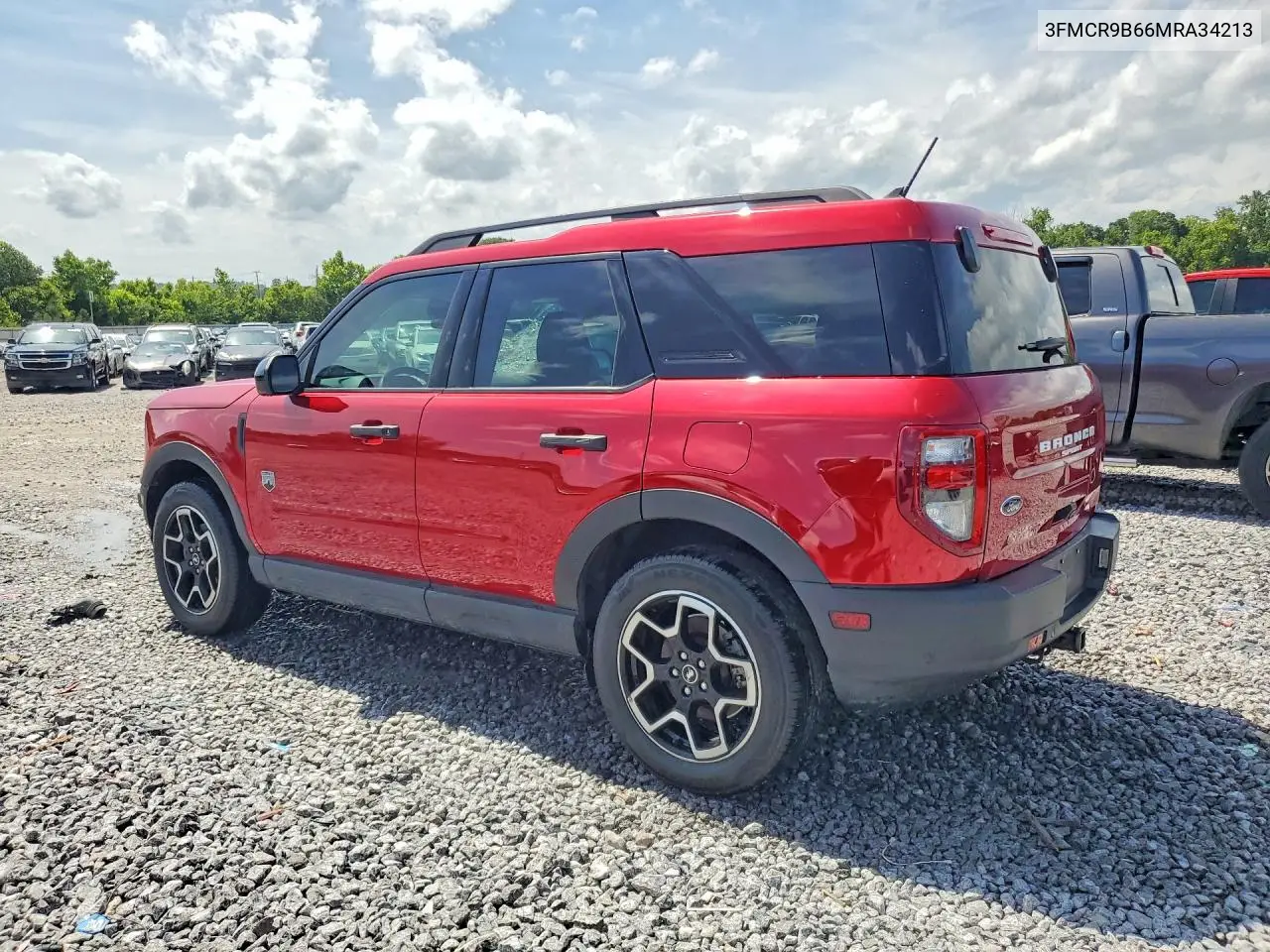 2021 Ford Bronco Sport Big Bend VIN: 3FMCR9B66MRA34213 Lot: 58033676