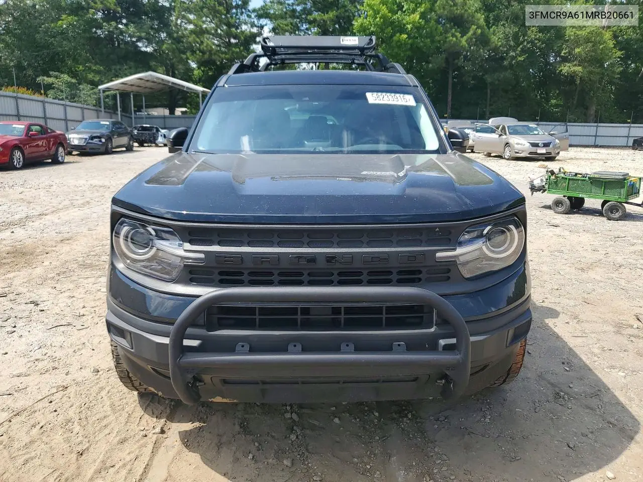 2021 Ford Bronco Sport VIN: 3FMCR9A61MRB20661 Lot: 58233916