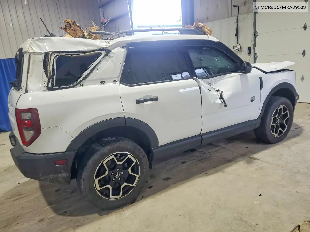 2021 Ford Bronco Sport Big Bend VIN: 3FMCR9B67MRA39503 Lot: 58243146