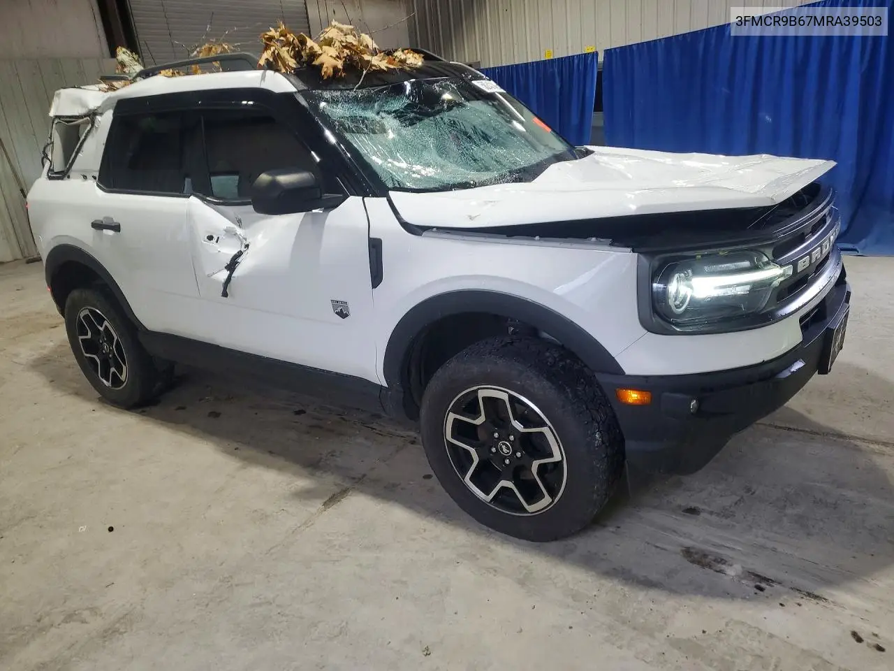 2021 Ford Bronco Sport Big Bend VIN: 3FMCR9B67MRA39503 Lot: 58243146