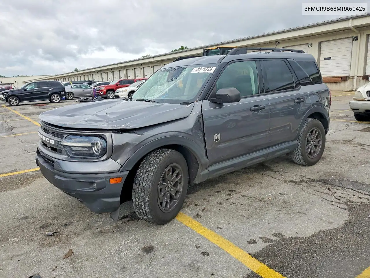 2021 Ford Bronco Sport Big Bend VIN: 3FMCR9B68MRA60425 Lot: 58249726