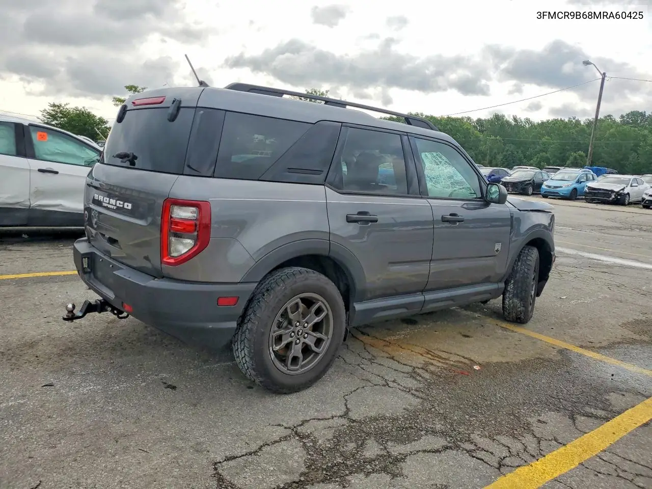 2021 Ford Bronco Sport Big Bend VIN: 3FMCR9B68MRA60425 Lot: 58249726