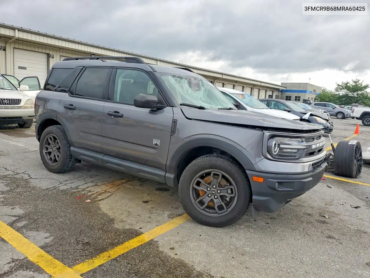 2021 Ford Bronco Sport Big Bend VIN: 3FMCR9B68MRA60425 Lot: 58249726