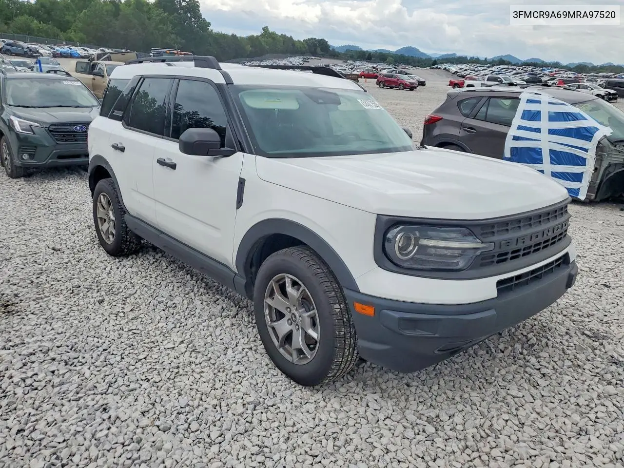 2021 Ford Bronco Sport VIN: 3FMCR9A69MRA97520 Lot: 58377556