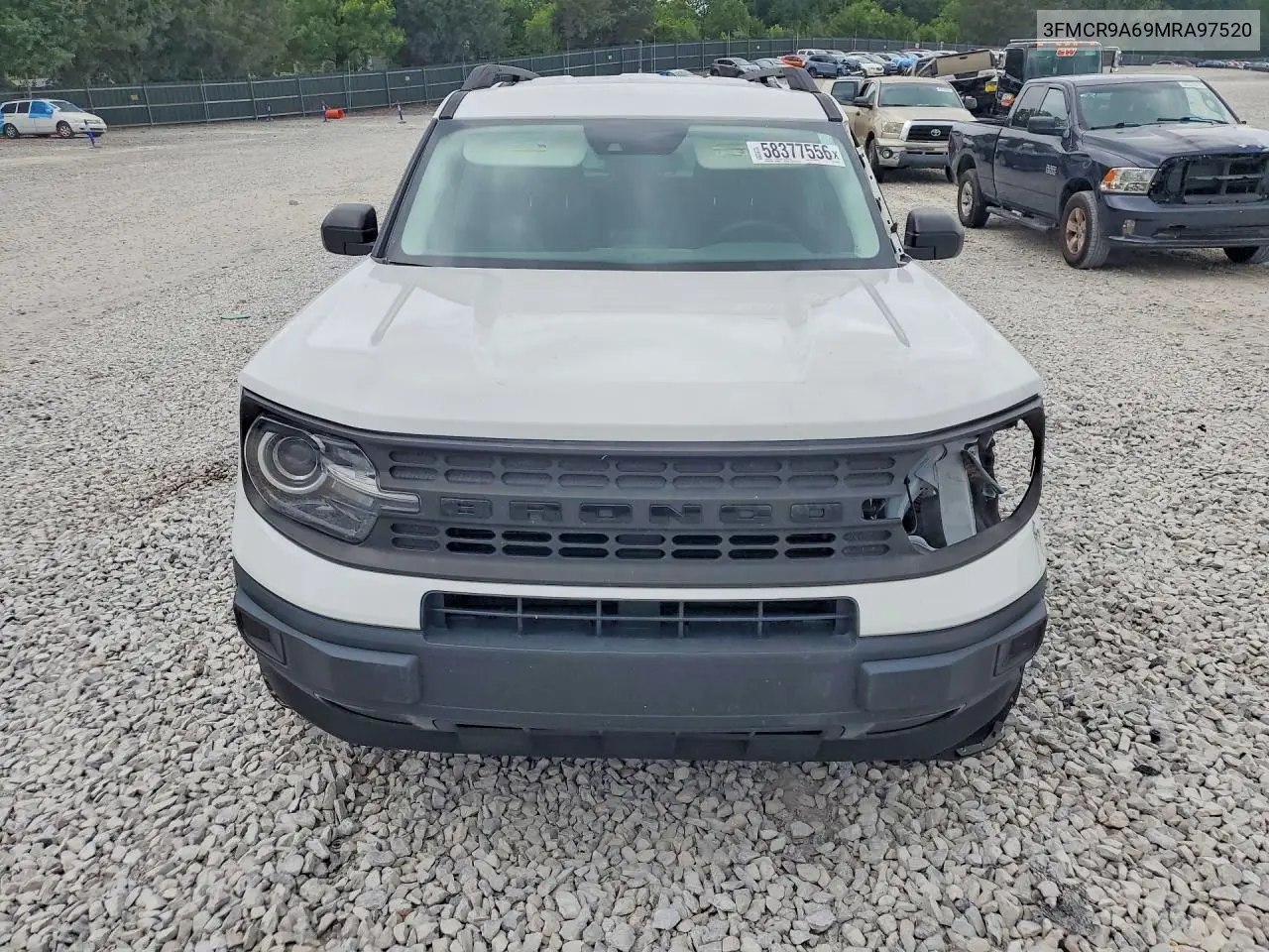 2021 Ford Bronco Sport VIN: 3FMCR9A69MRA97520 Lot: 58377556