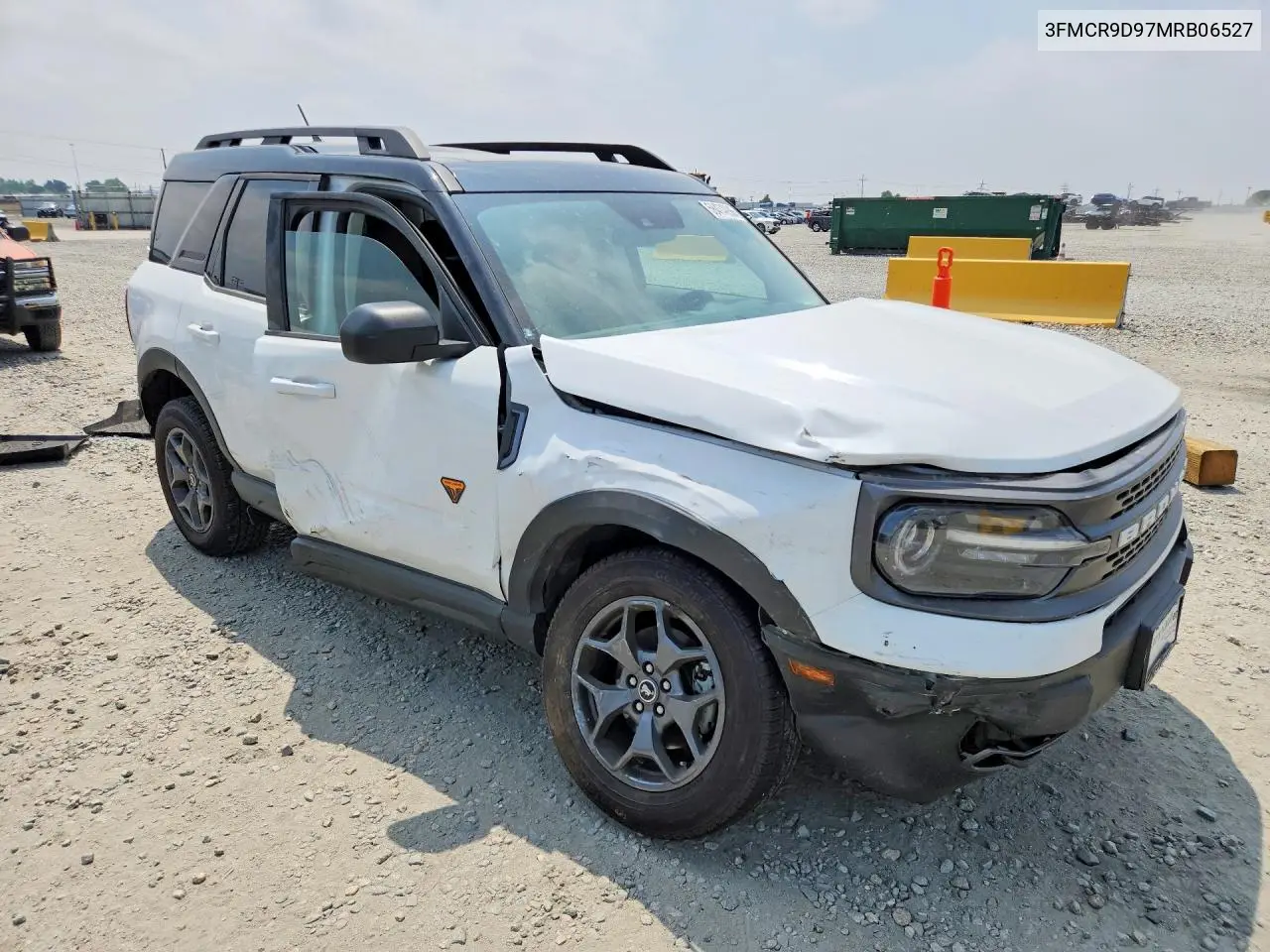 2021 Ford Bronco Sport Badlands VIN: 3FMCR9D97MRB06527 Lot: 58474996