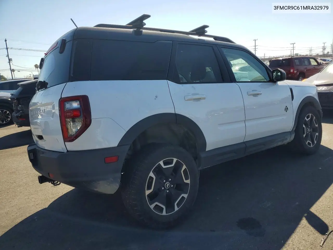 2021 Ford Bronco Sport Outer Banks VIN: 3FMCR9C61MRA32979 Lot: 58639236
