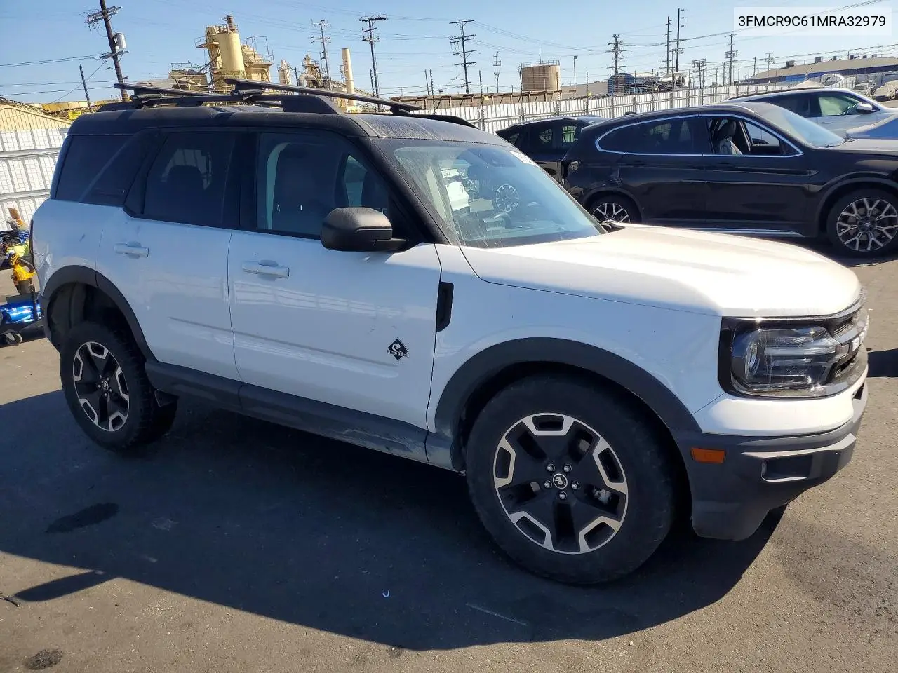 2021 Ford Bronco Sport Outer Banks VIN: 3FMCR9C61MRA32979 Lot: 58639236