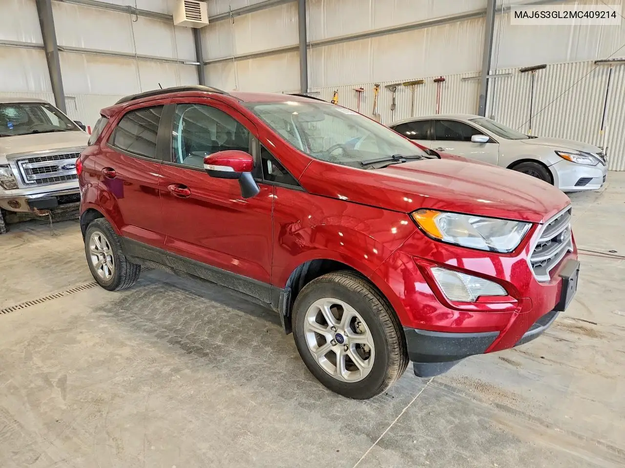 2021 Ford Ecosport Se VIN: MAJ6S3GL2MC409214 Lot: 59019526