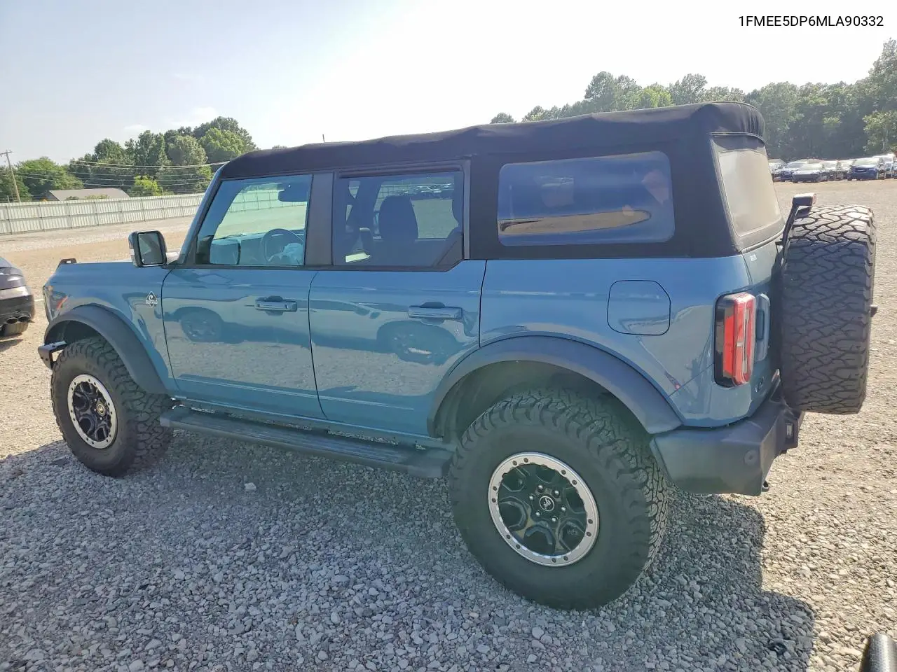 2021 Ford Bronco Base VIN: 1FMEE5DP6MLA90332 Lot: 59199826