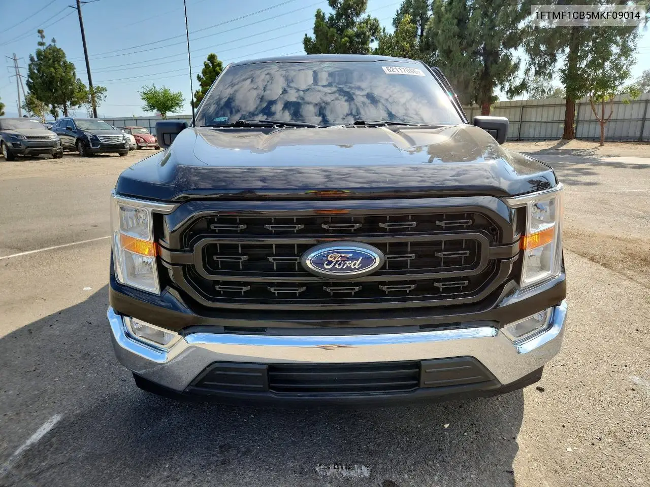 2021 Ford F150 VIN: 1FTMF1CB5MKF09014 Lot: 62117096