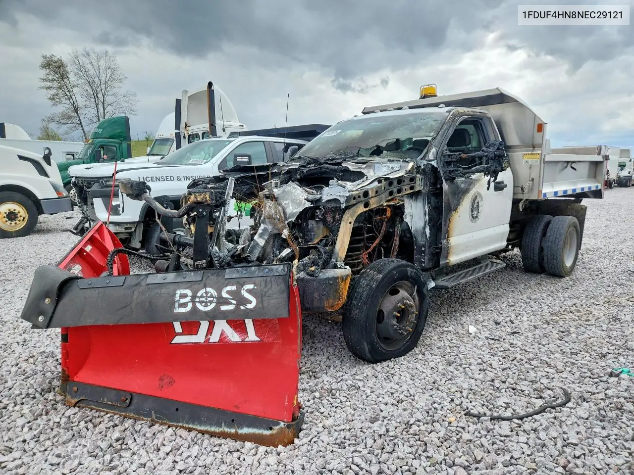2022 Ford F450 VIN: 1FDUF4HN8NEC29121 Lot: 51435876