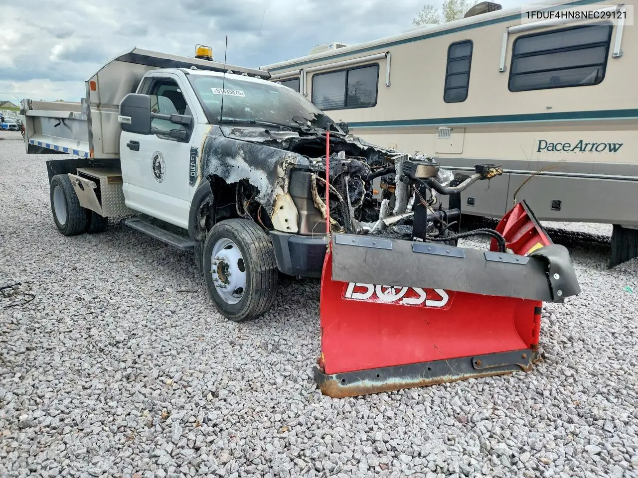2022 Ford F450 VIN: 1FDUF4HN8NEC29121 Lot: 51435876