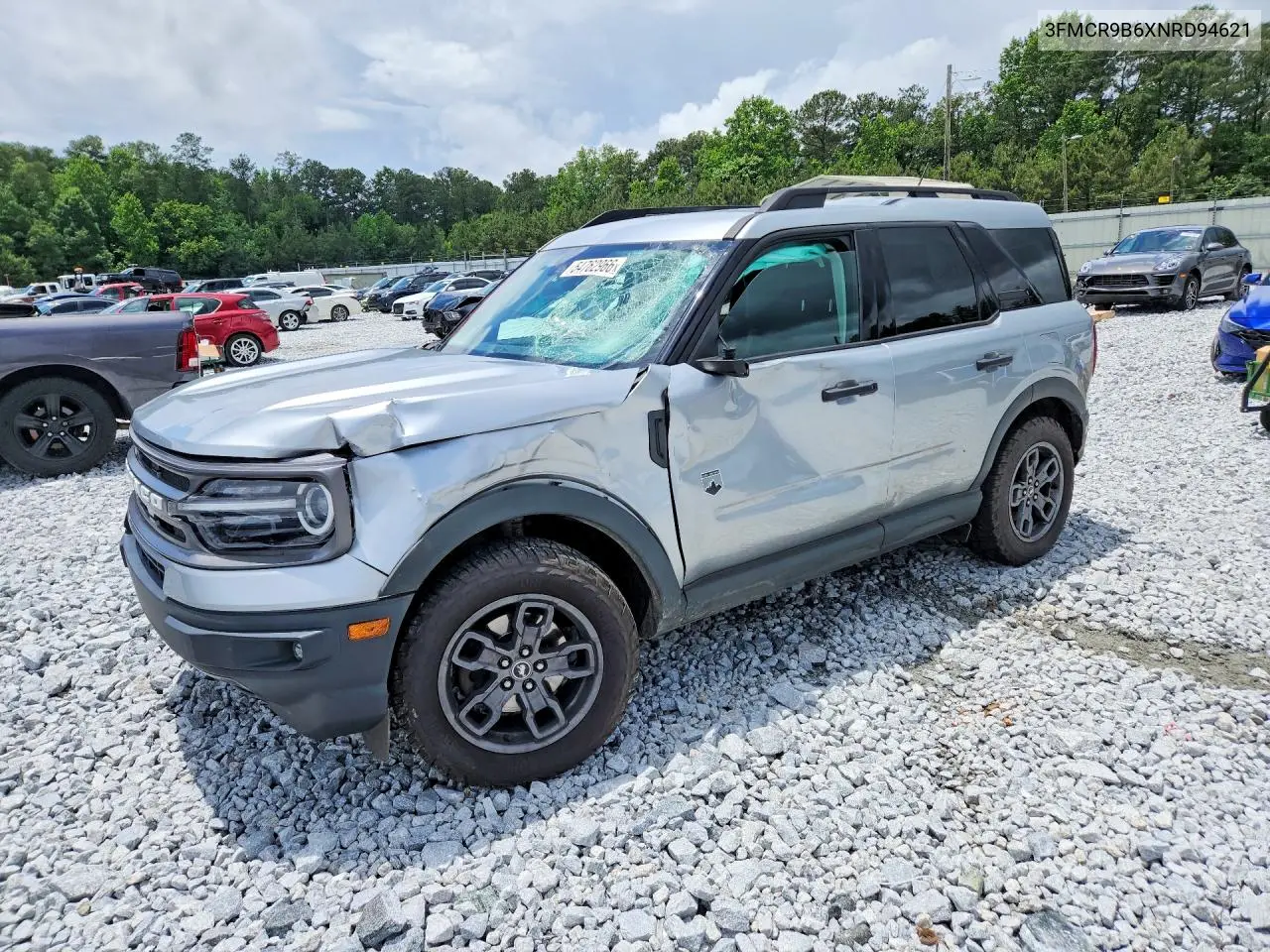 2022 Ford Bronco Sport Big Bend VIN: 3FMCR9B6XNRD94621 Lot: 54762966