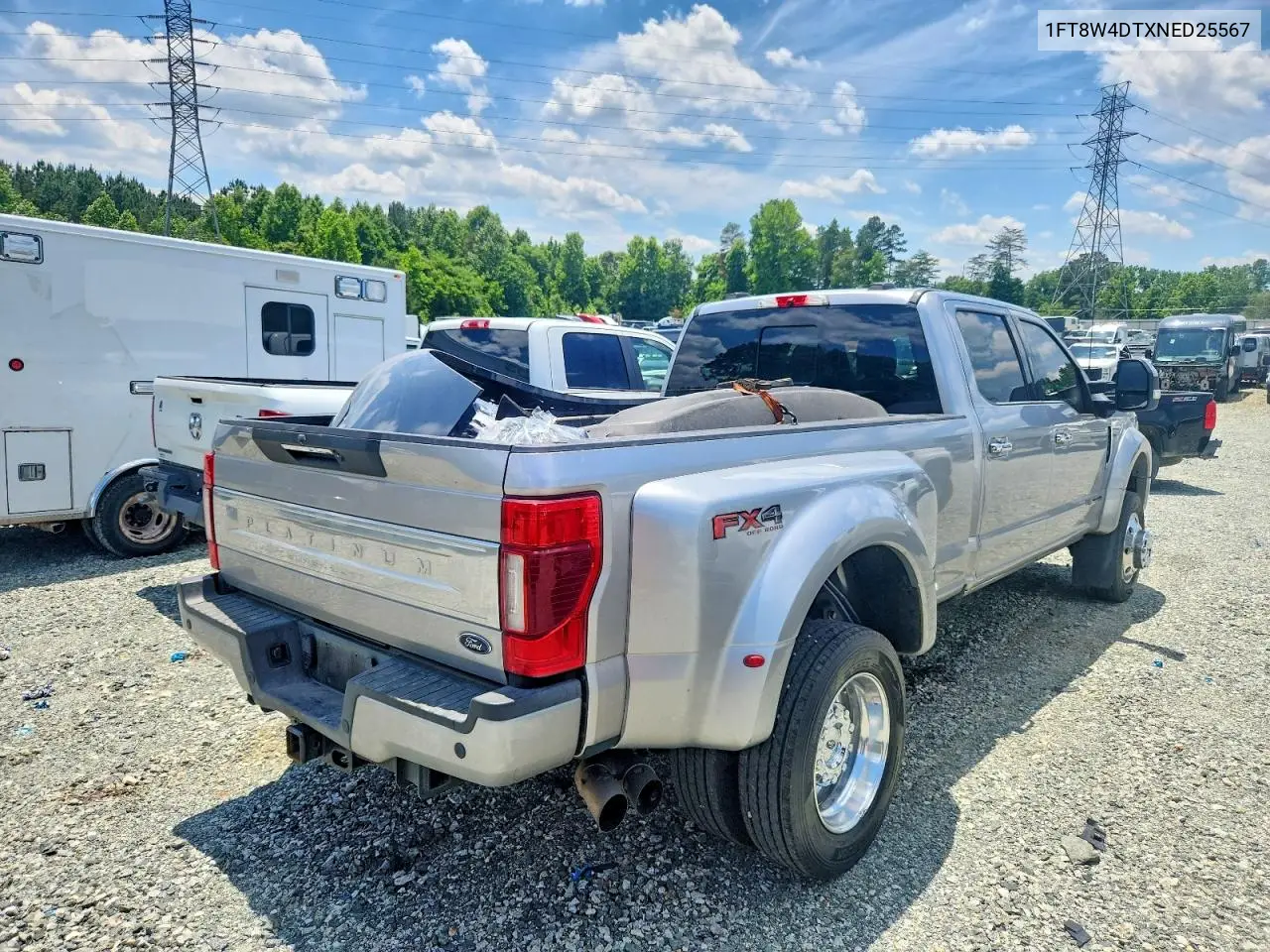 2022 Ford F450 Super Duty VIN: 1FT8W4DT0NED81260 Lot: 55189756