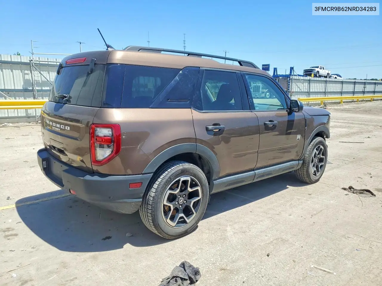 2022 Ford Bronco Sport Big Bend VIN: 3FMCR9B62NRD34283 Lot: 55766976