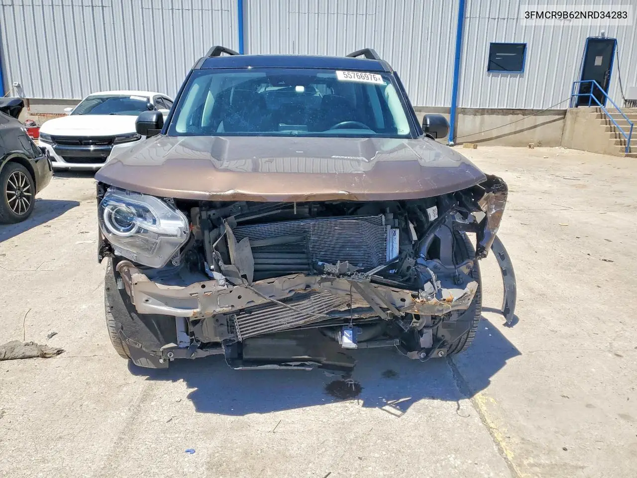 2022 Ford Bronco Sport Big Bend VIN: 3FMCR9B62NRD34283 Lot: 55766976