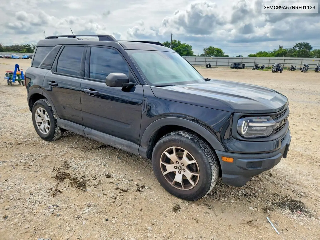 2022 Ford Bronco Sport VIN: 3FMCR9A67NRE01123 Lot: 55792926