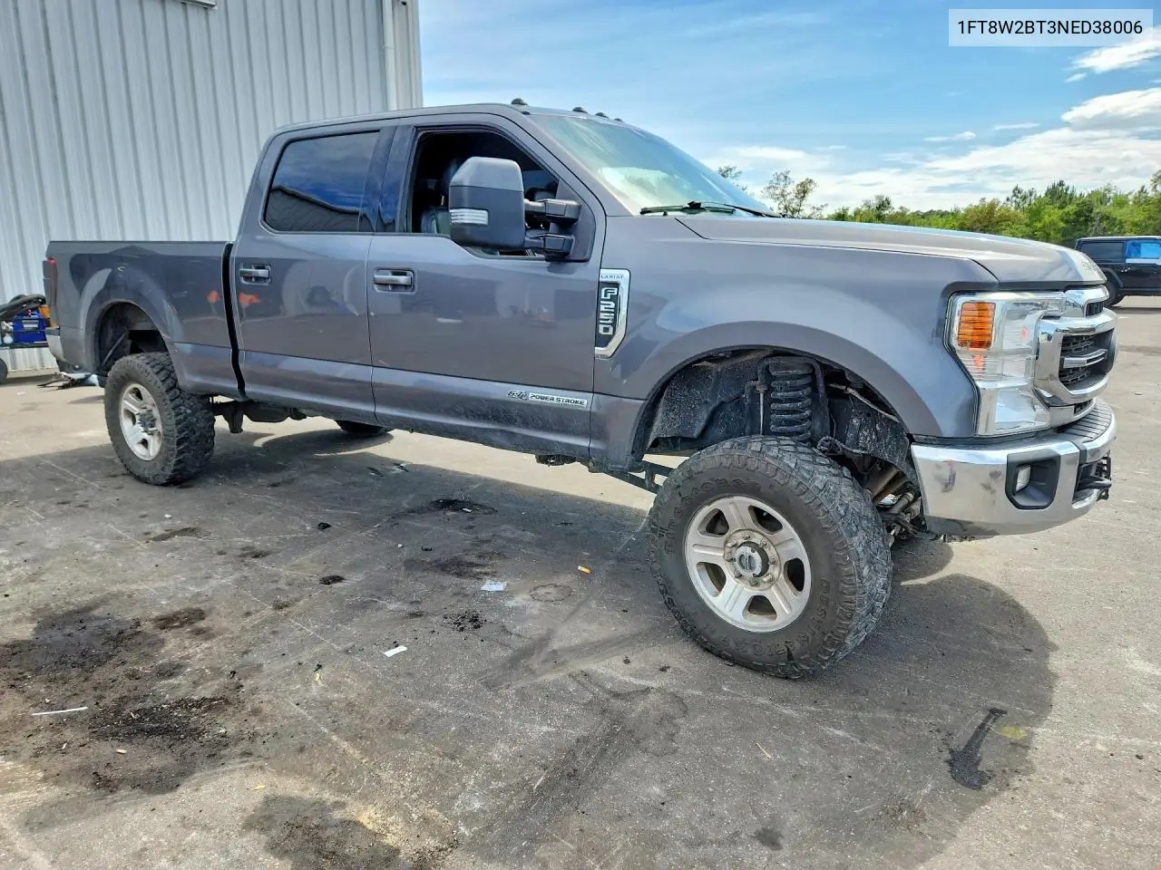 2022 Ford F250 Super Duty VIN: 1FT8W2BT3NED38006 Lot: 56623366