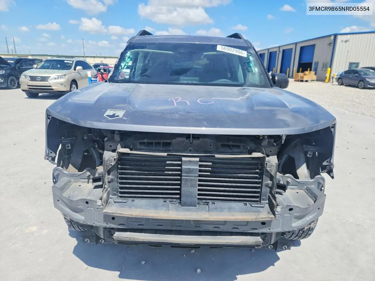 2022 Ford Bronco Sport Big Bend VIN: 3FMCR9B65NRD05554 Lot: 56902906