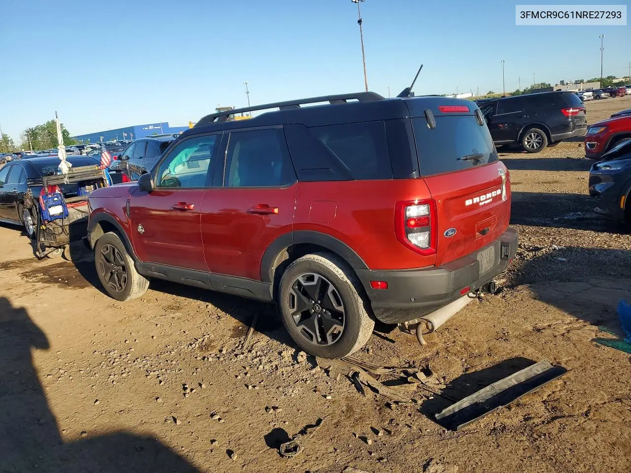2022 Ford Bronco Sport Outer Banks VIN: 3FMCR9C61NRE27293 Lot: 56937326