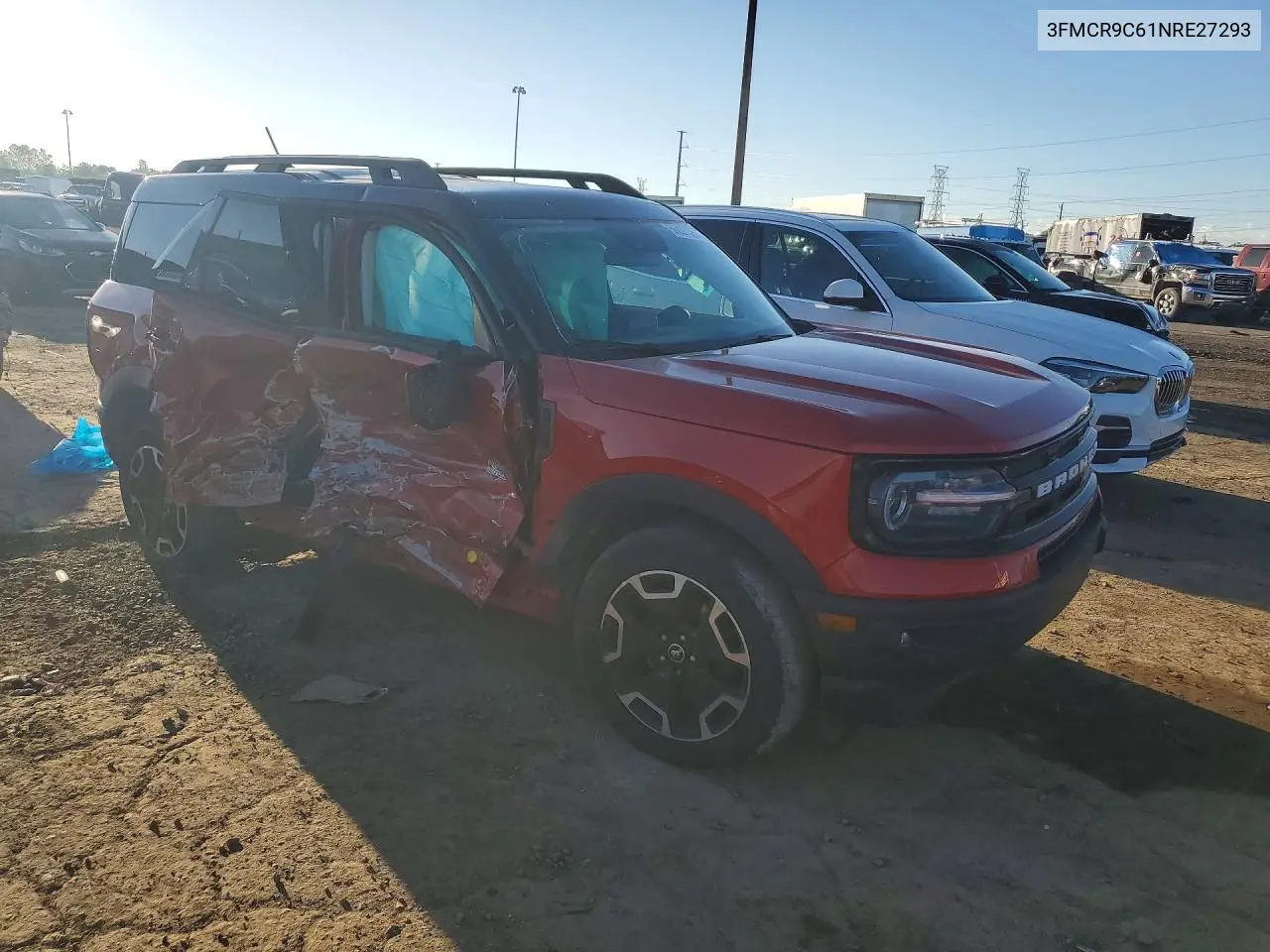 2022 Ford Bronco Sport Outer Banks VIN: 3FMCR9C61NRE27293 Lot: 56937326