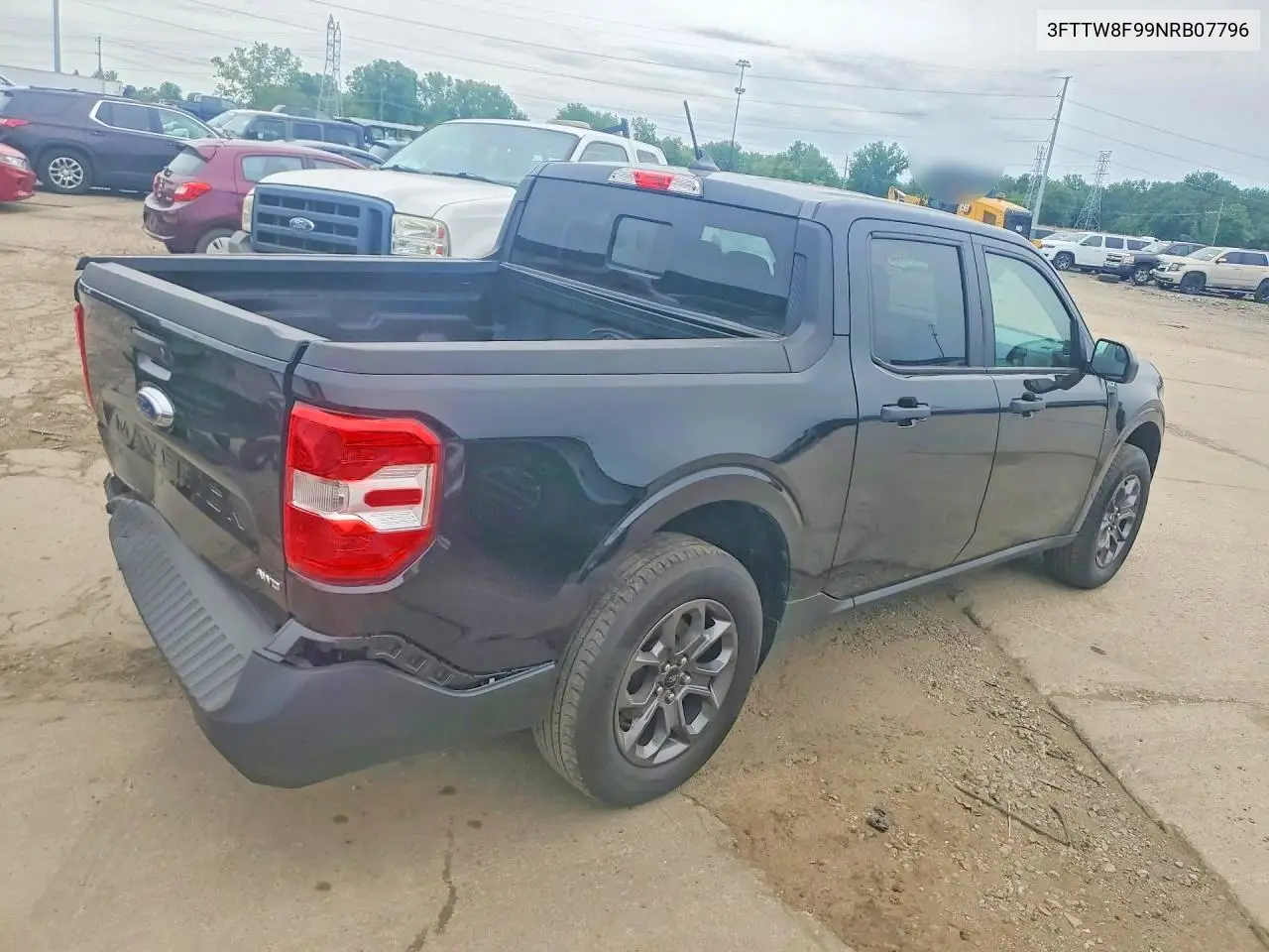 2022 Ford Maverick Xl VIN: 3FTTW8F99NRB07796 Lot: 57063356