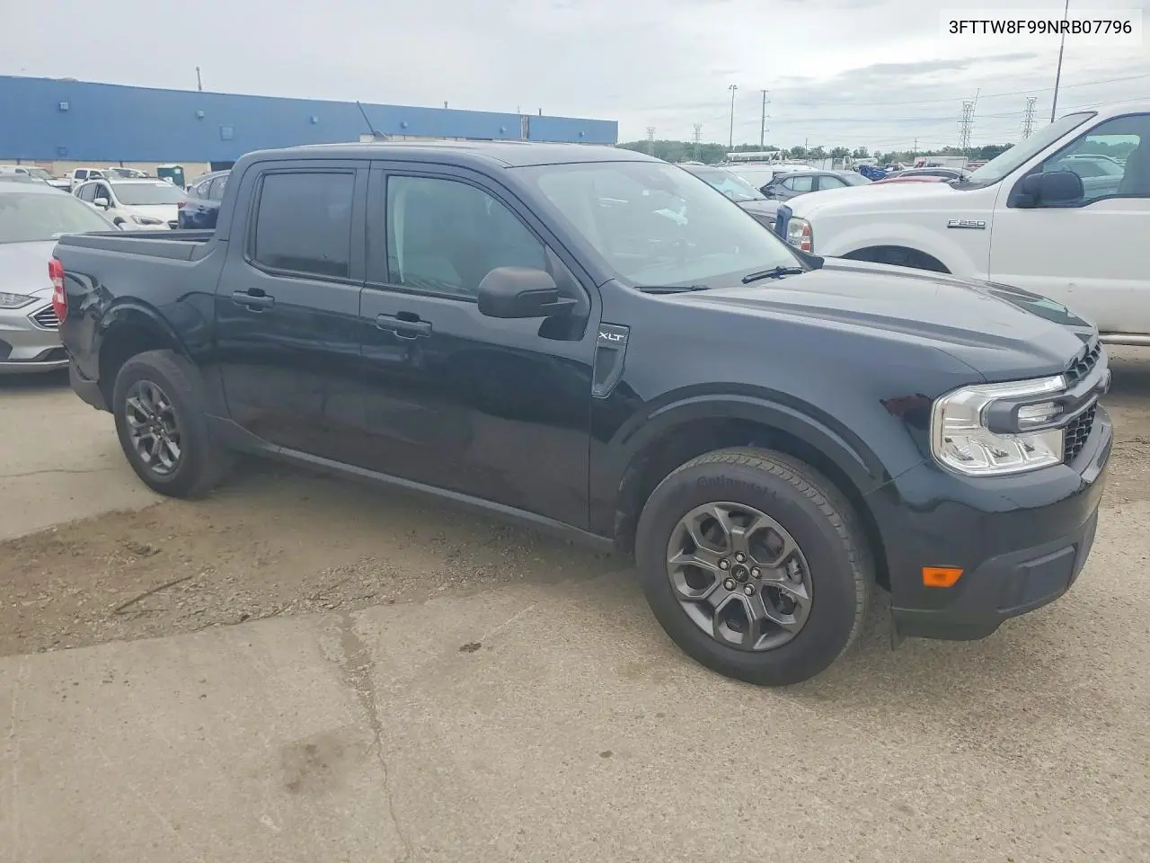 2022 Ford Maverick Xl VIN: 3FTTW8F99NRB07796 Lot: 57063356