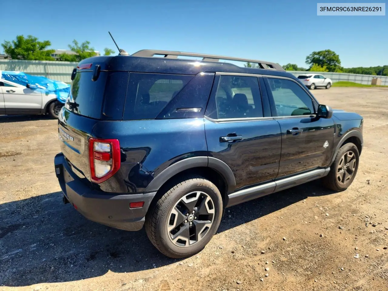 2022 Ford Bronco Sport Outer Banks VIN: 3FMCR9C63NRE26291 Lot: 57377916