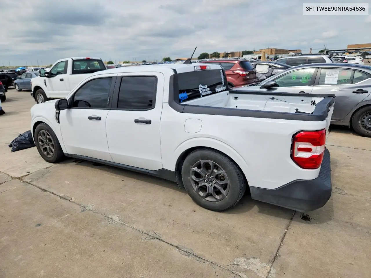 2022 Ford Maverick Xl VIN: 3FTTW8E90NRA54536 Lot: 57386406