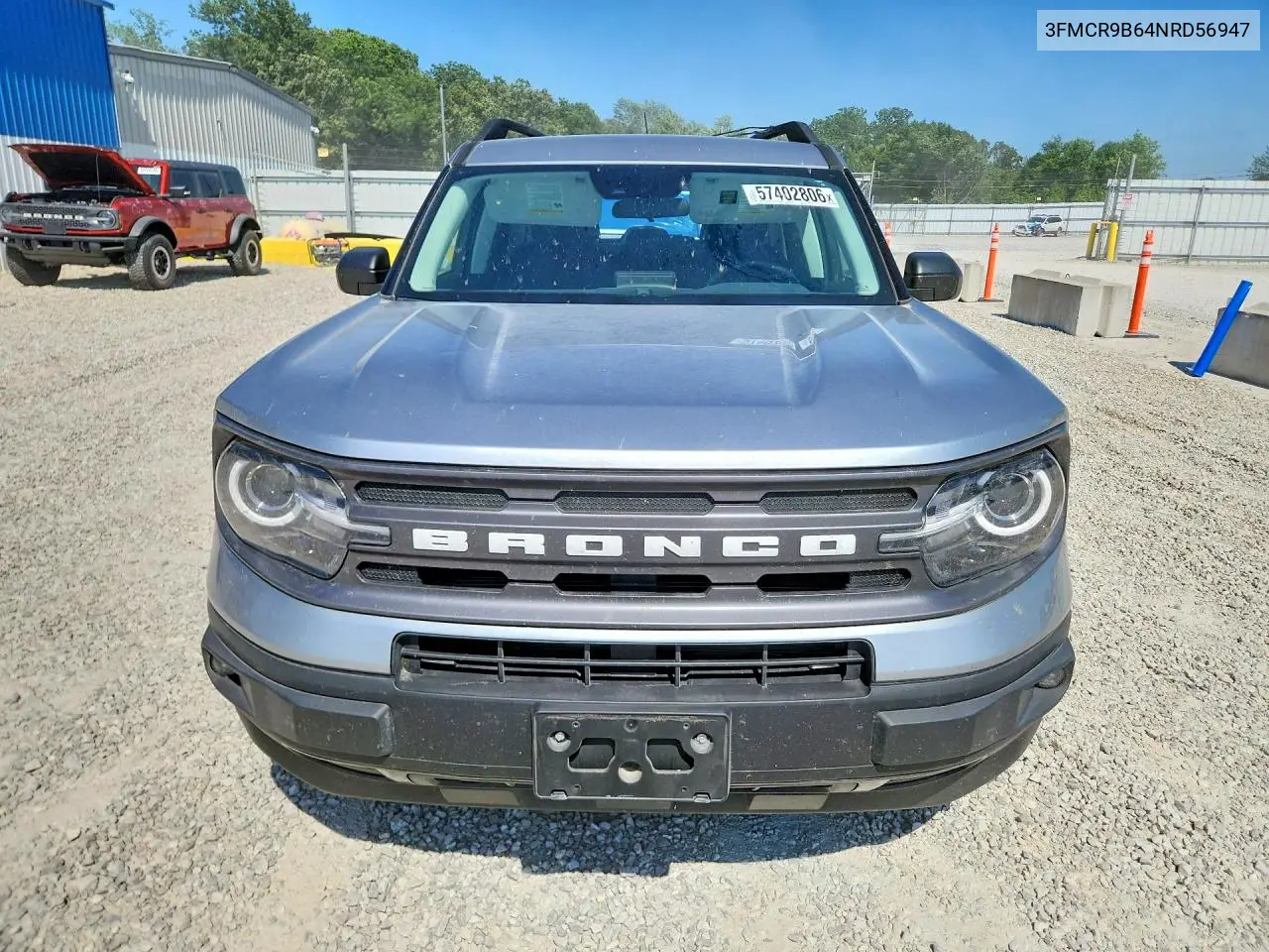 2022 Ford Bronco Sport Big Bend VIN: 3FMCR9B64NRD56947 Lot: 57402806