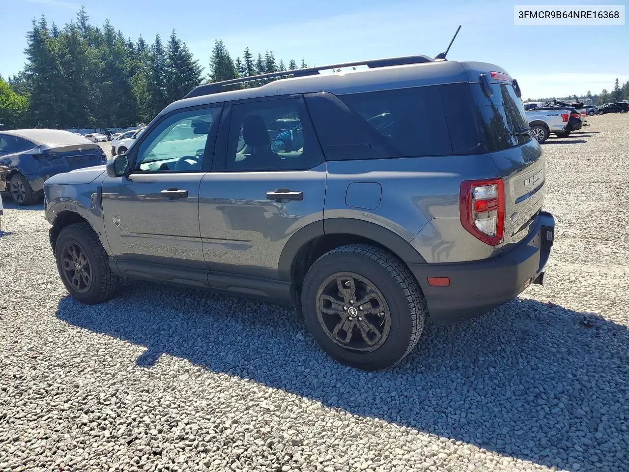 2022 Ford Bronco Sport Big Bend VIN: 3FMCR9B64NRE16368 Lot: 57562266
