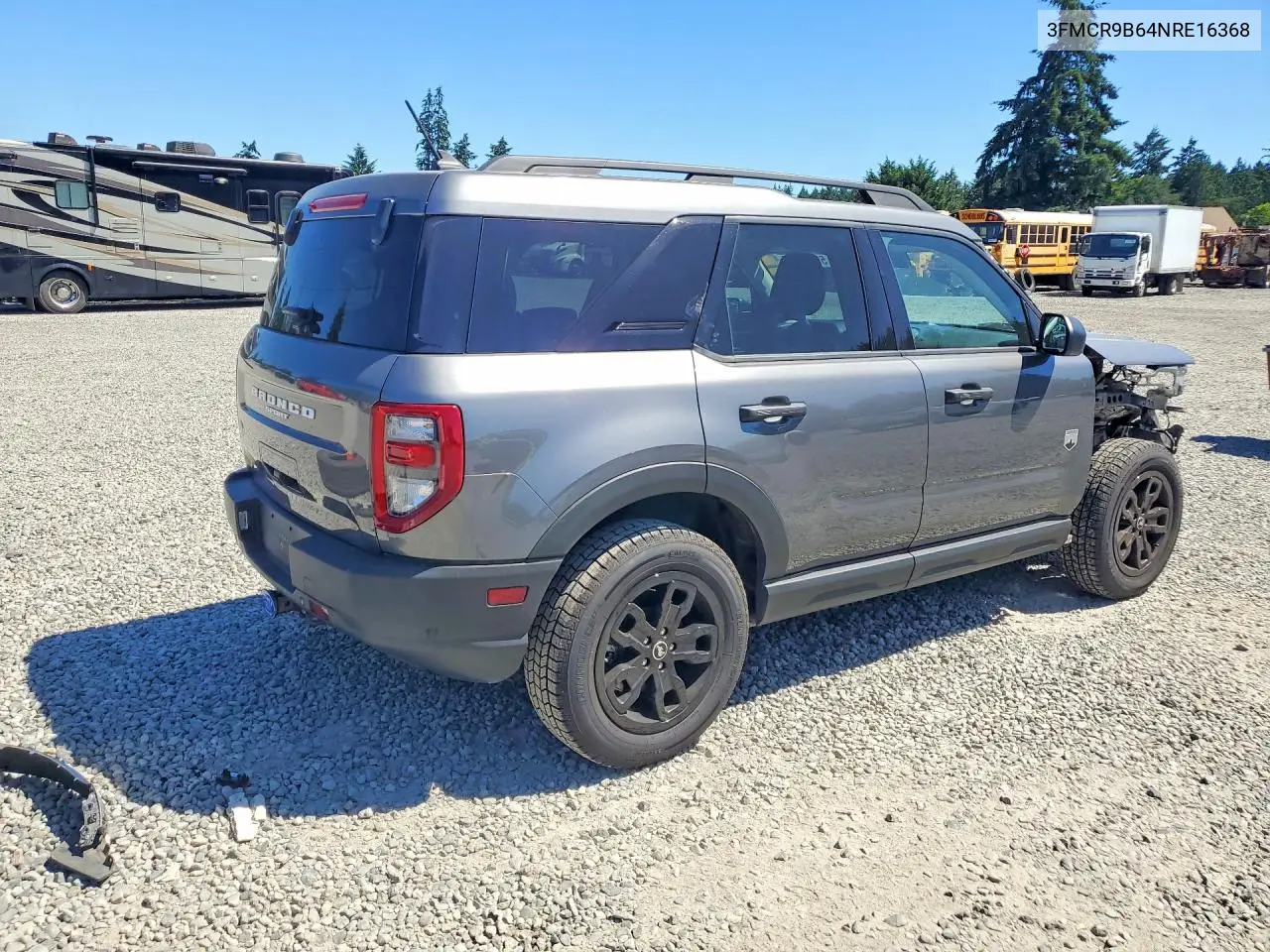 2022 Ford Bronco Sport Big Bend VIN: 3FMCR9B64NRE16368 Lot: 57562266