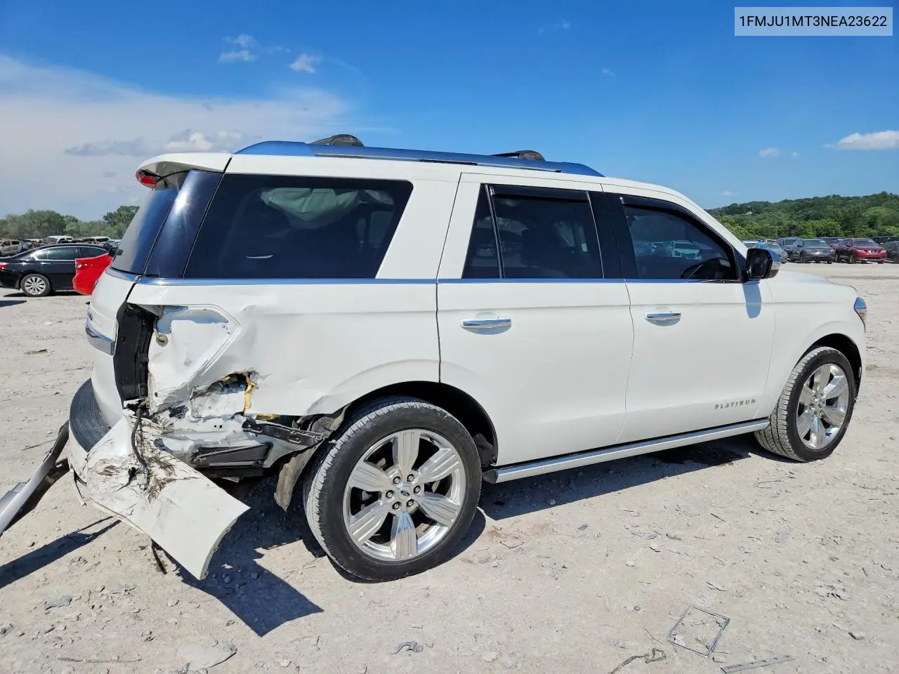 2022 Ford Expedition Platinum VIN: 1FMJU1MT3NEA23622 Lot: 57684906