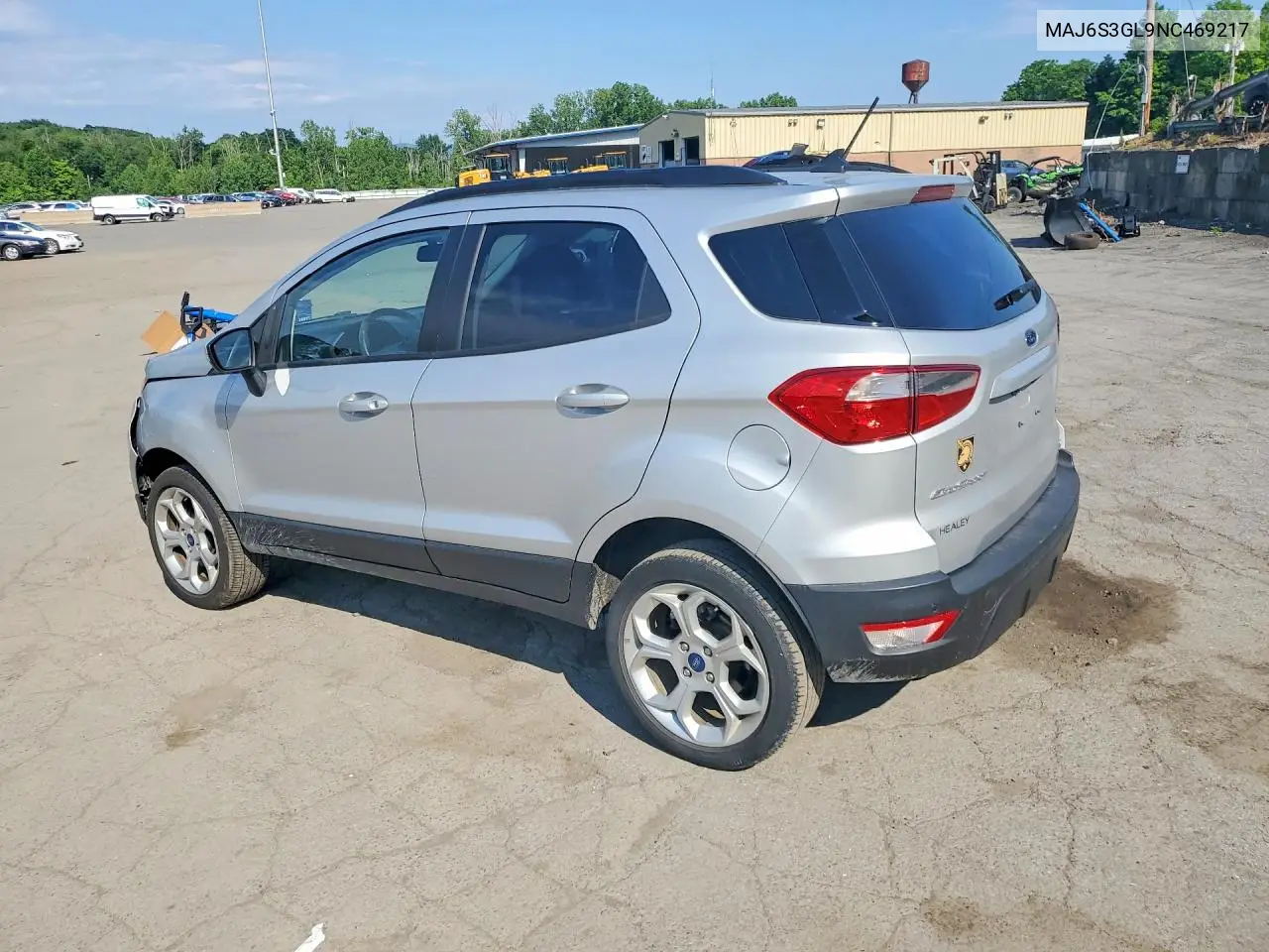 2022 Ford Ecosport Se VIN: MAJ6S3GL9NC469217 Lot: 57753896