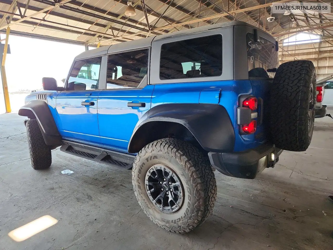 2022 Ford Bronco Raptor VIN: 1FMEE5JR1NLA50358 Lot: 57870296