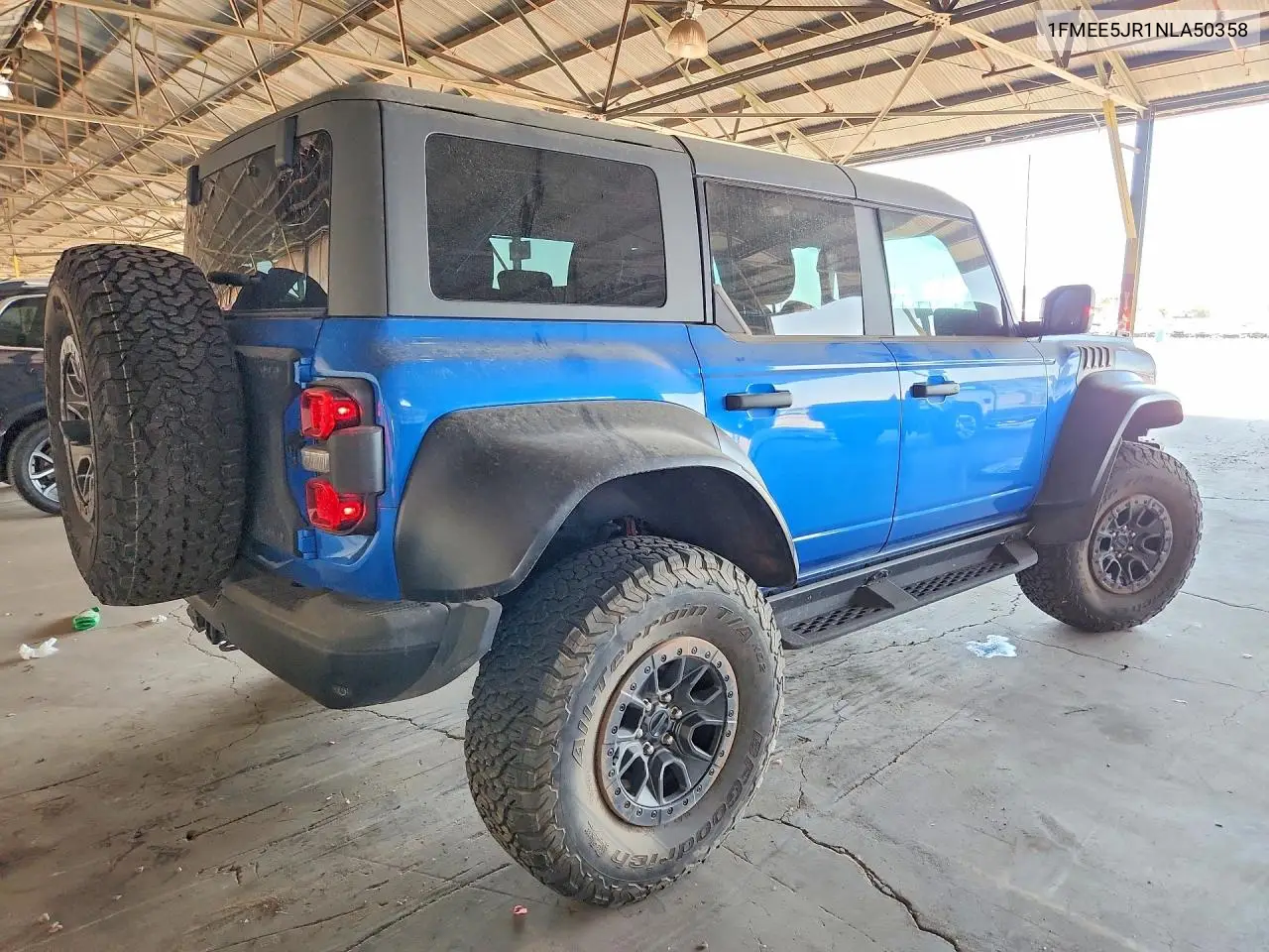 2022 Ford Bronco Raptor VIN: 1FMEE5JR1NLA50358 Lot: 57870296