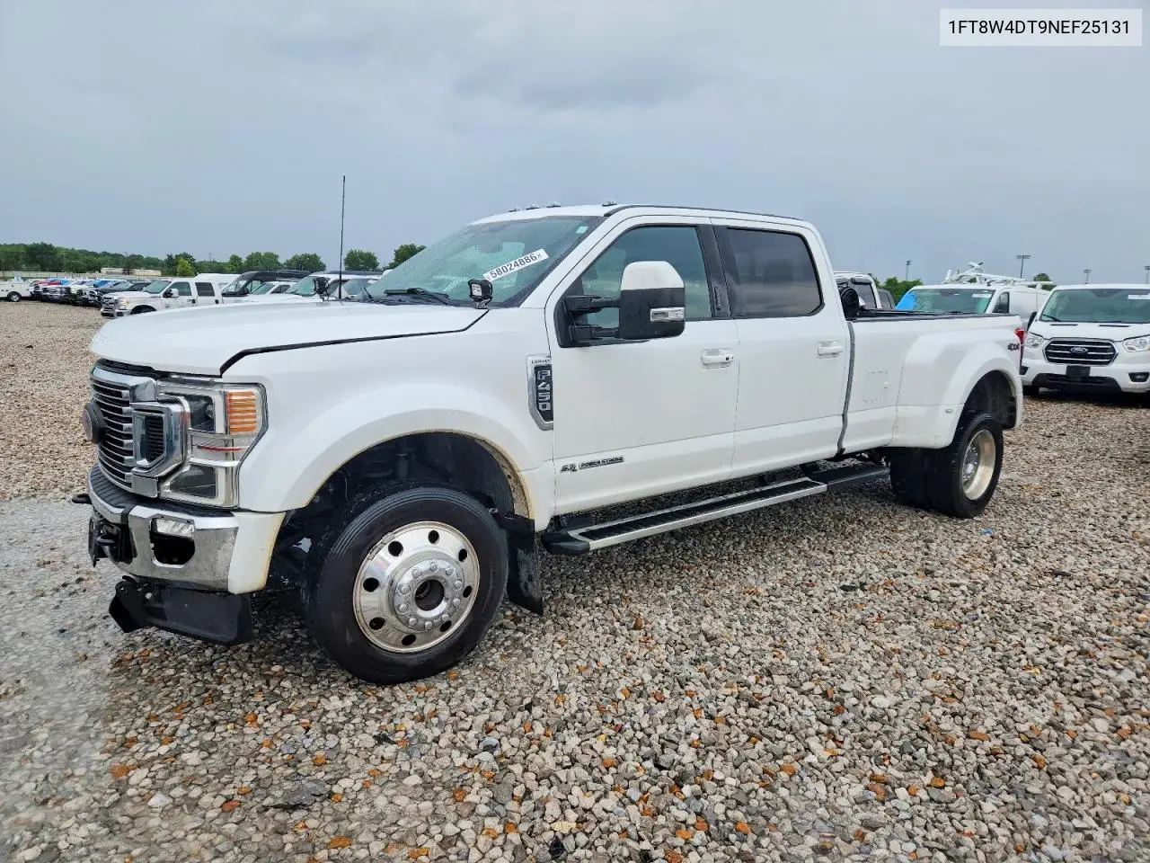 2022 Ford F450 Super Duty VIN: 1FT8W4DT9NEF25131 Lot: 58024886