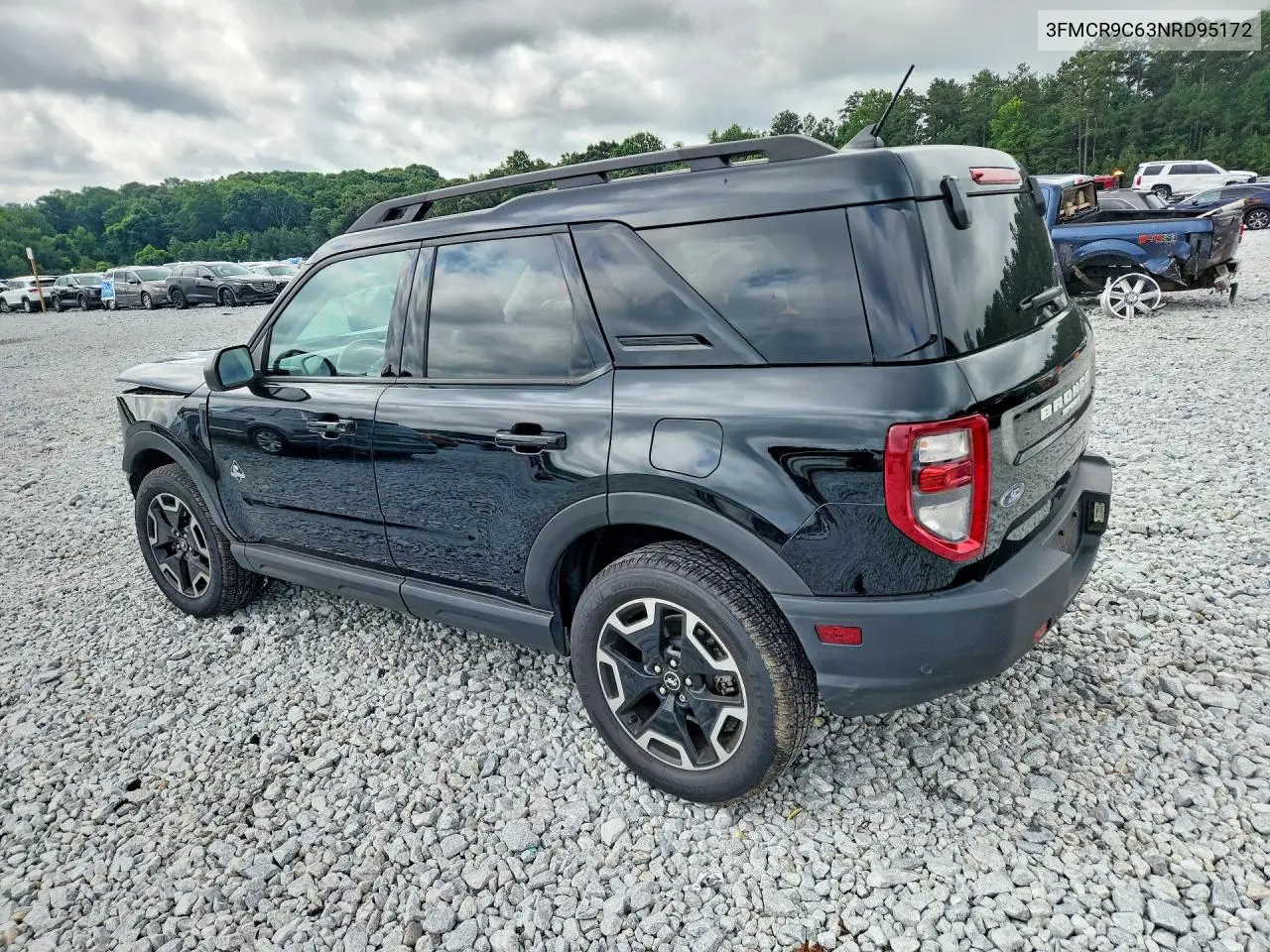 2022 Ford Bronco Sport Outer Banks VIN: 3FMCR9C63NRD95172 Lot: 58034506