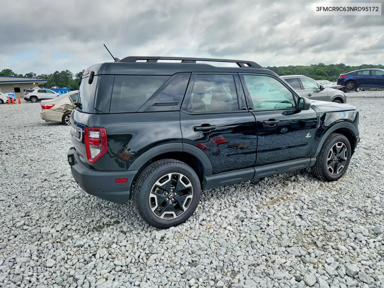 2022 Ford Bronco Sport Outer Banks VIN: 3FMCR9C63NRD95172 Lot: 58034506