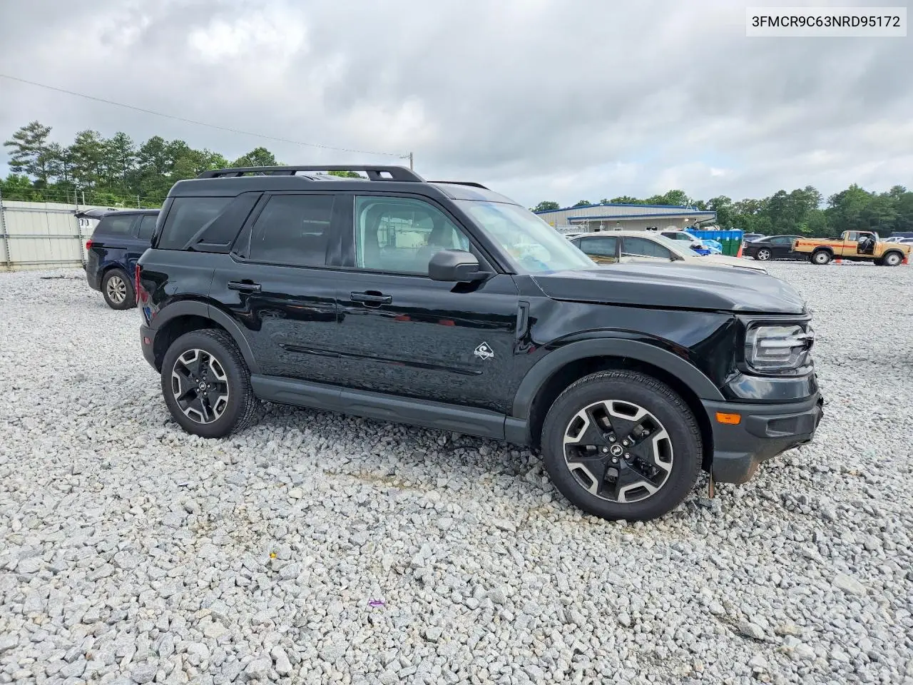 2022 Ford Bronco Sport Outer Banks VIN: 3FMCR9C63NRD95172 Lot: 58034506