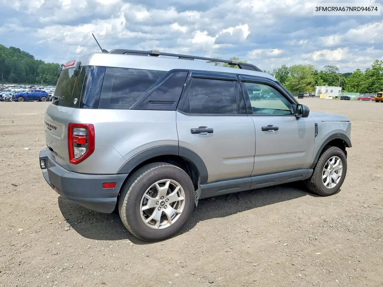2022 Ford Bronco Sport VIN: 3FMCR9A67NRD94674 Lot: 58116886