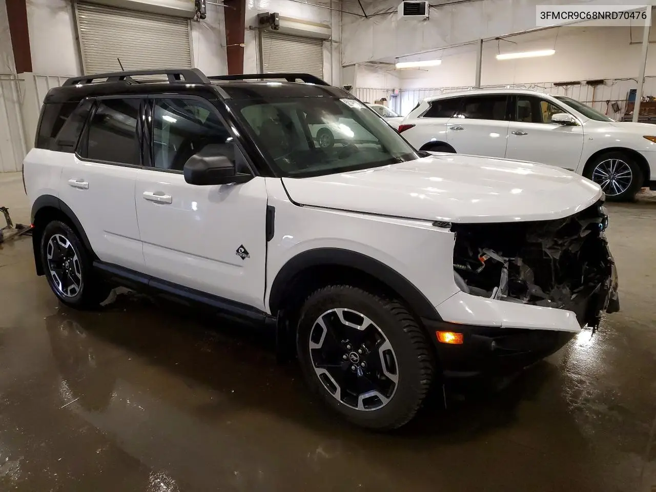 2022 Ford Bronco Sport Outer Banks VIN: 3FMCR9C68NRD70476 Lot: 58298426