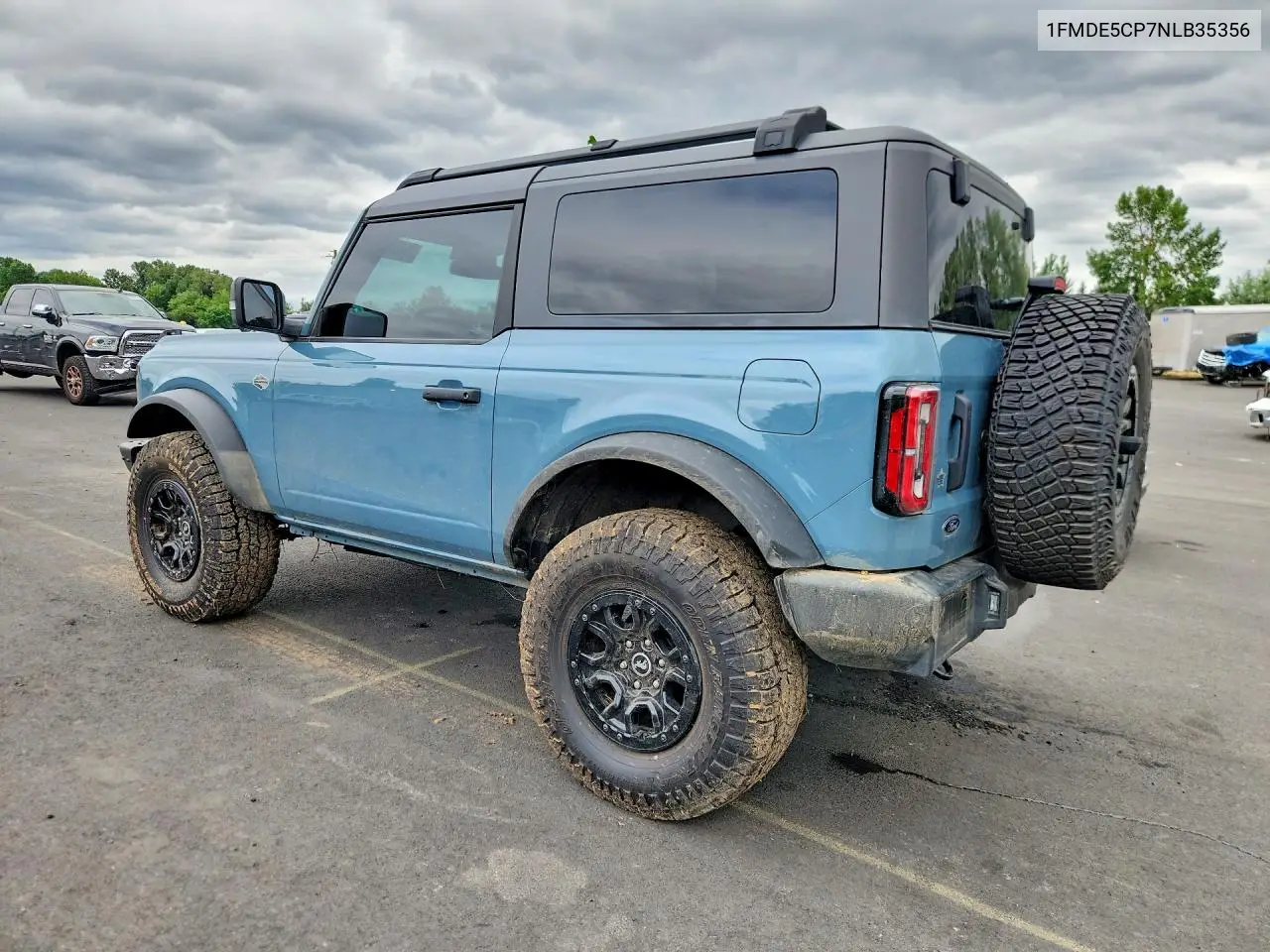 2022 Ford Bronco Base VIN: 1FMDE5CP7NLB35356 Lot: 58490286