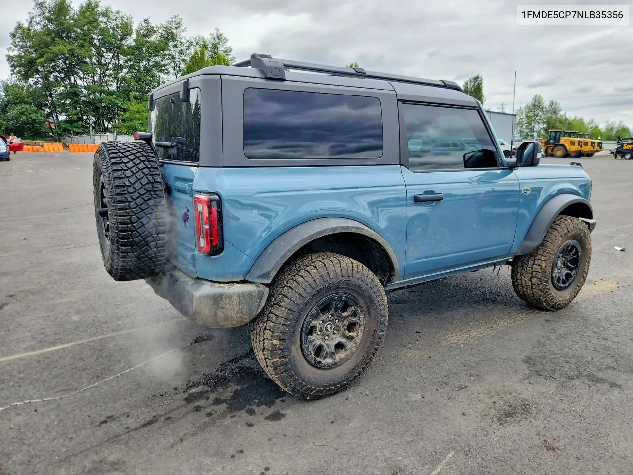 2022 Ford Bronco Base VIN: 1FMDE5CP7NLB35356 Lot: 58490286