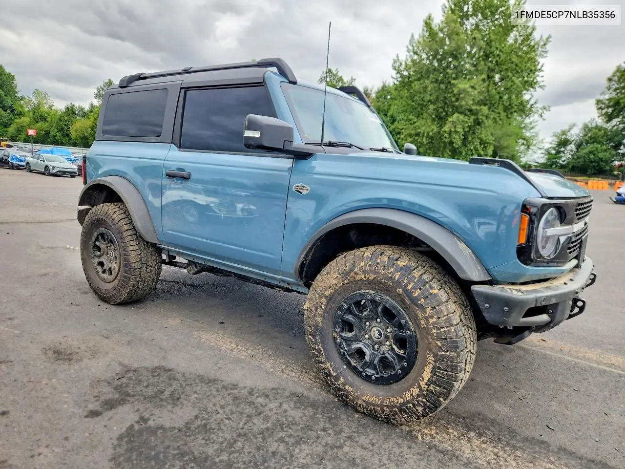 2022 Ford Bronco Base VIN: 1FMDE5CP7NLB35356 Lot: 58490286