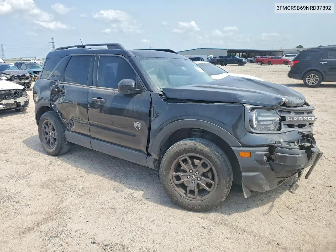 2022 Ford Bronco Sport Big Bend VIN: 3FMCR9B69NRD37892 Lot: 58619396