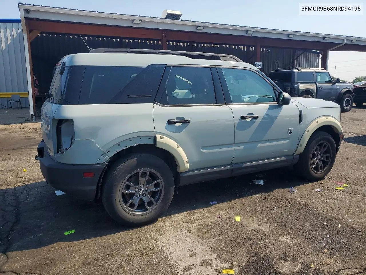 2022 Ford Bronco Sport Big Bend VIN: 3FMCR9B68NRD94195 Lot: 58796756