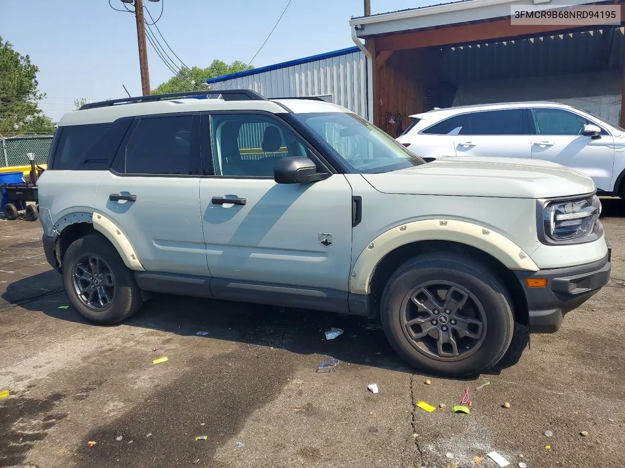 2022 Ford Bronco Sport Big Bend VIN: 3FMCR9B68NRD94195 Lot: 58796756