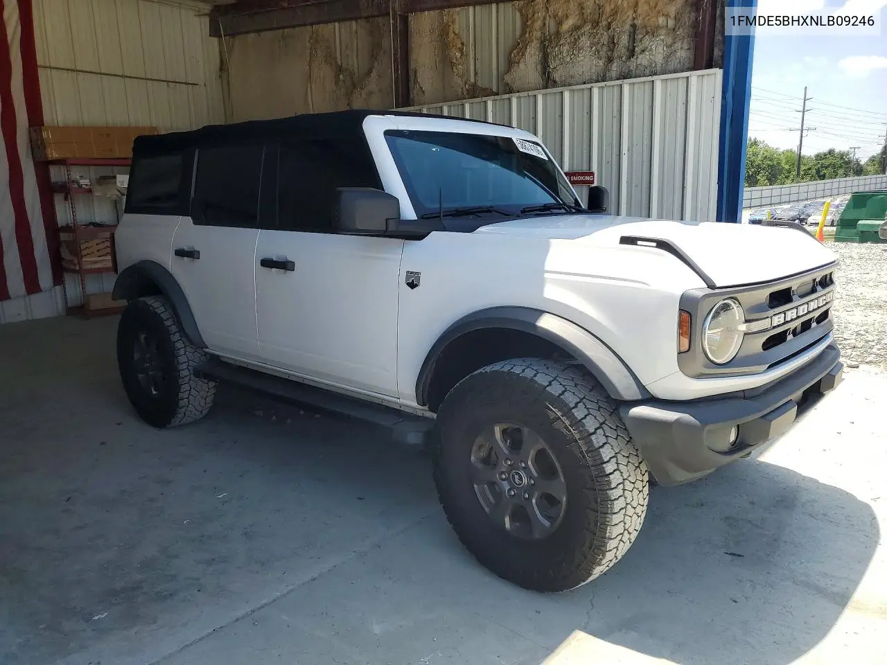 2022 Ford Bronco Base VIN: 1FMDE5BHXNLB09246 Lot: 58874106
